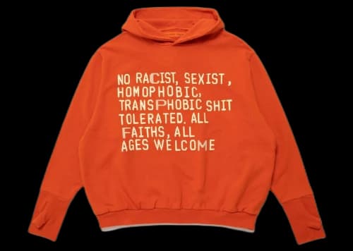 Cactus Plant Flea Market Hooded Sweatshirt Orange