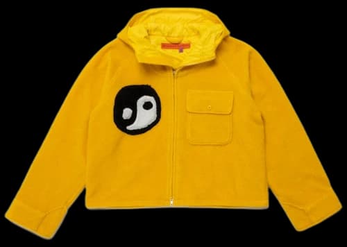 Cactus Plant Flea Market Fuzzy Balance Jacket Yellow