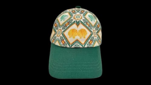 Drole de Monsieur La Casquette Shell Hat Green