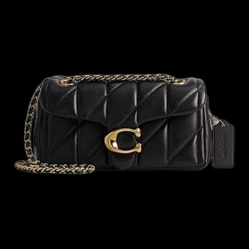 COACH Tabby Sheepskin Pillow Bag, Crossbody Bag, Shoulder Bag Small Women's Black
