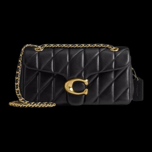 COACH Tabby Sheepskin Crossbody Bag, Shoulder Bag Medium Women's Black