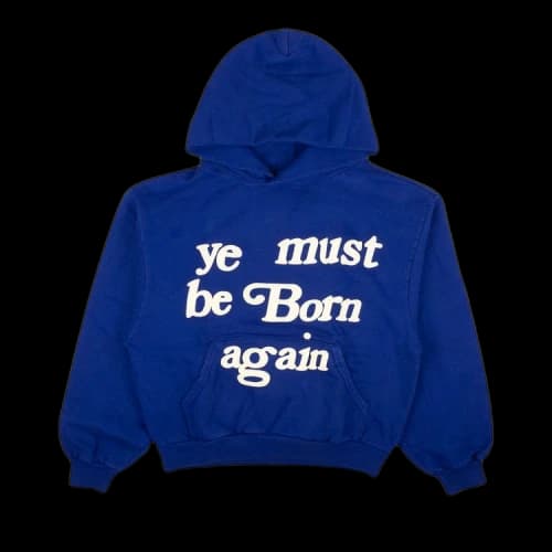 Cactus Plant Flea Market Born Again Hooded Sweatshirt 'Blue'