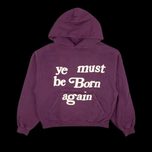 Cactus Plant Flea Market Born Again Hooded Sweatshirt 'Purple'