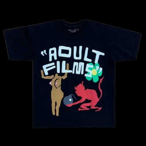 Cactus Plant Flea Market Adult Films Tee 'Black'