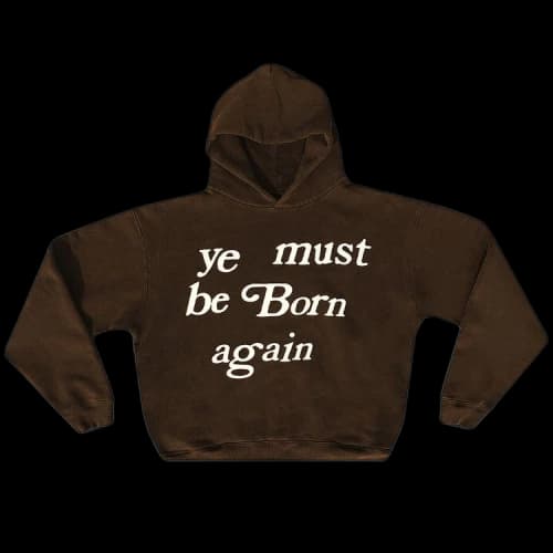 Cactus Plant Flea Market Born Again Hooded Sweatshirt 'Brown'