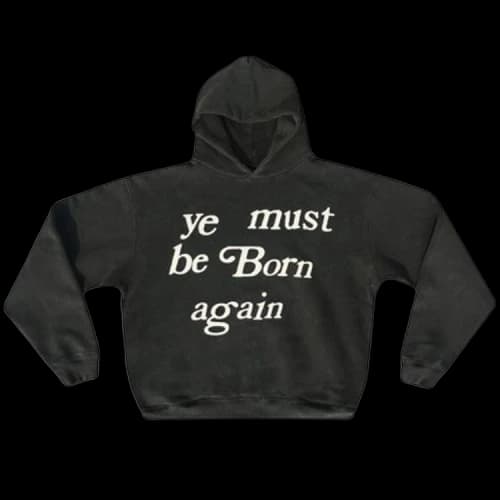 Cactus Plant Flea Market Born Again Hooded Sweatshirt 'Coal'