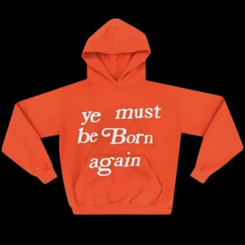 Cactus Plant Flea Market Born Again Hooded Sweatshirt 'Orange'