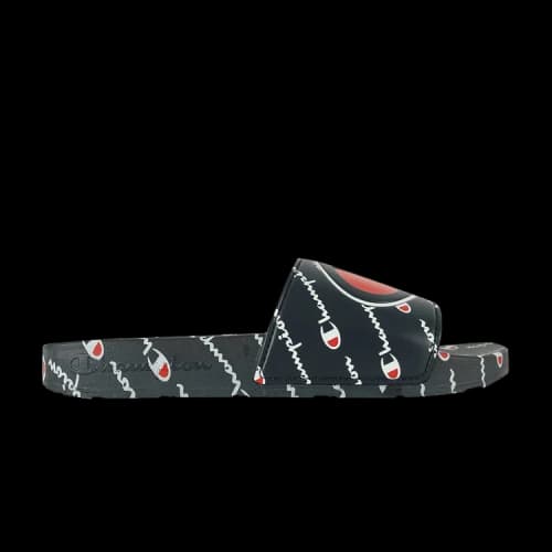 Champion IPO Slides 'Repeat Print - Navy'