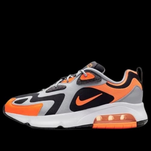 Nike Air Max 200 Black Total Orange