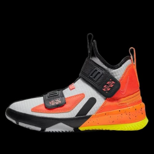(PS) Nike LeBron Soldier 13 FlyEase 13 'Grey Black Orange'