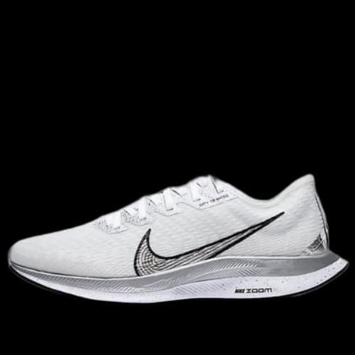 Nike Zoom Pegasus Turbo 2 Rise 'White Metallic Silver' (Women's)