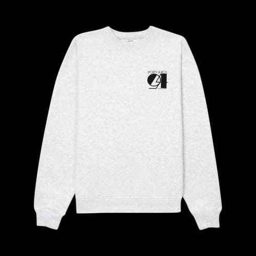 Sporty & Rich Studio Crewneck 'Grey/Black'