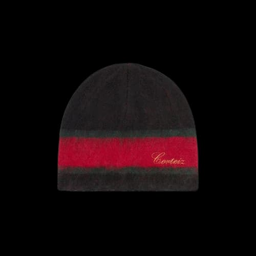 Corteiz Lux Knit Beanie 'Black'