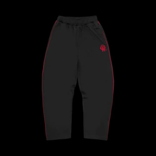 Corteiz 3 Star Crest Track Pant 'Black'