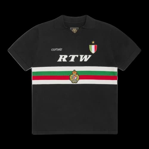 Corteiz Serie A Knit Jersey 'Black'