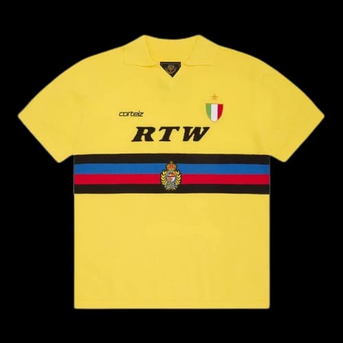 Corteiz Serie A Knit Jersey 'Yellow'