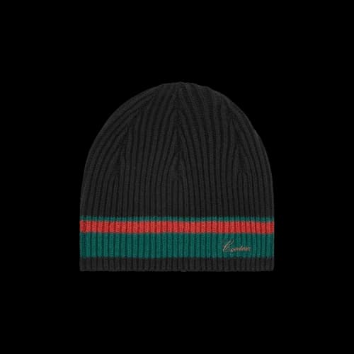 Corteiz Gianni Knit Beanie 'Black'