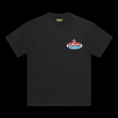 Corteiz Motor Heavyweight Tee 'Black'
