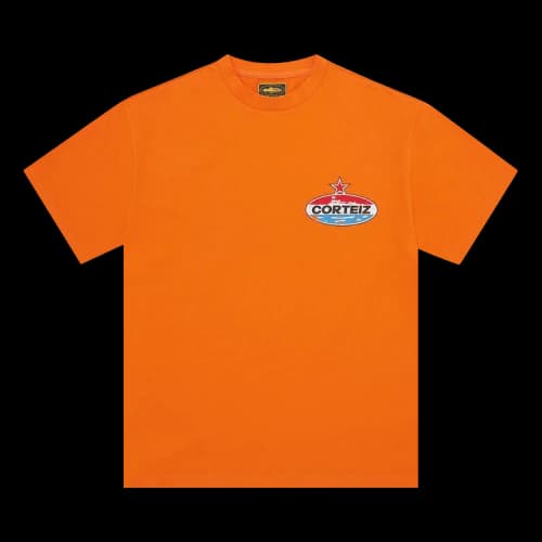Corteiz Motor Heavyweight Tee 'Orange'