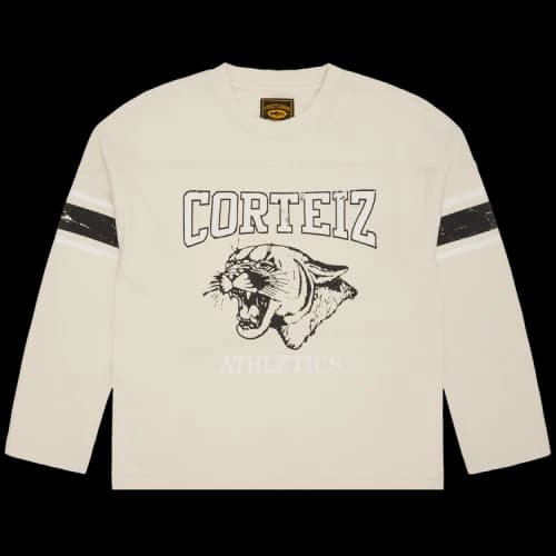 Corteiz Athletics Heavyweight Long-Sleeve Top 'Cream'