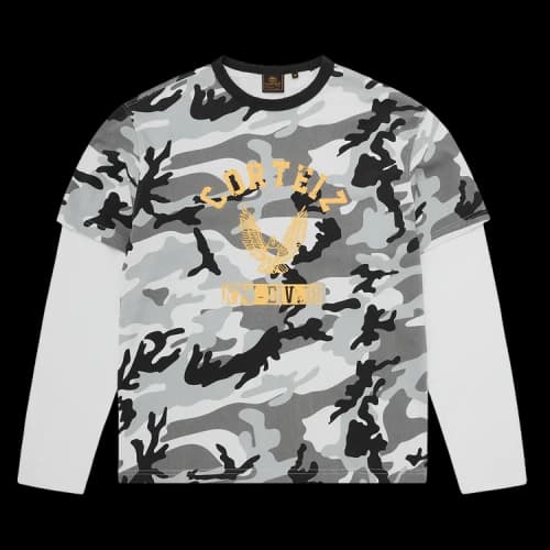Corteiz Eagle Camo Thermal Long-Sleeve 'Arctic'