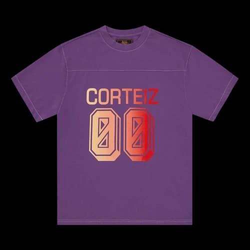 Corteiz 00 Heavyweight Tee 'Purple'