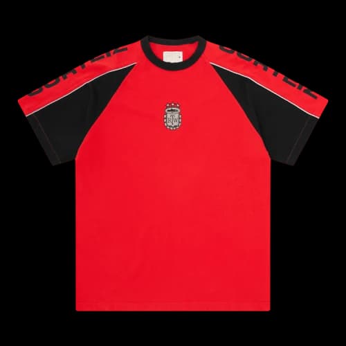 Corteiz Raglan Sport Boxy Tee 'Red'