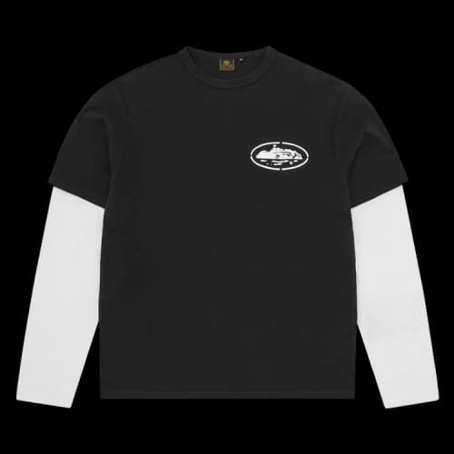 Corteiz Island Hybrid Thermal Long-Sleeve 'Black'