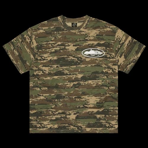 Corteiz Island Puff Print Tee 'Digi Camo'