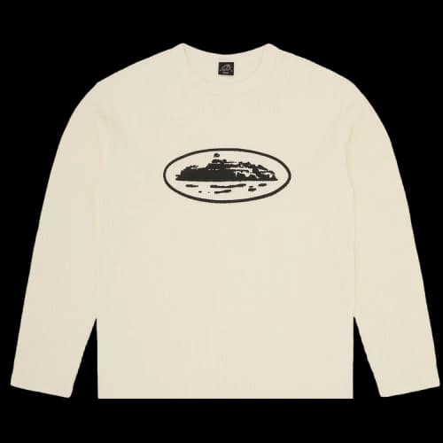 Corteiz Island Waffle Thermal 'Cream'