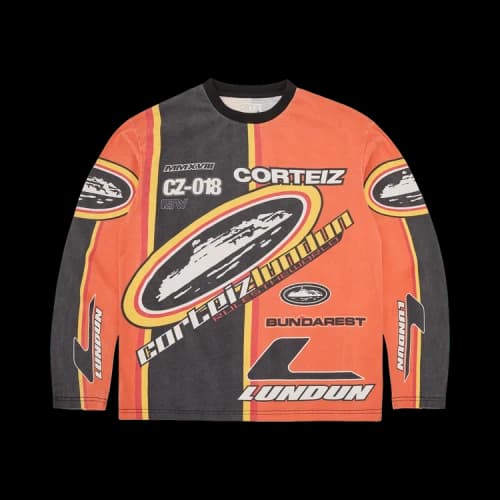 Corteiz Supercross Cotton Jersey 'Orange'