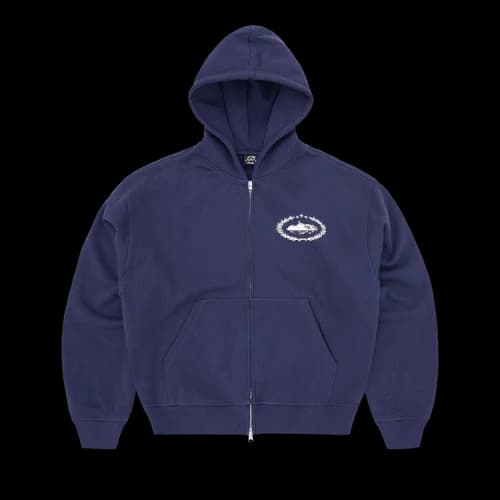 Corteiz Superior Royale Zip Hoodie 'Navy'