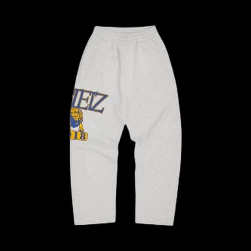 Corteiz Lion Open Hem Sweatpant 'Light Heather'