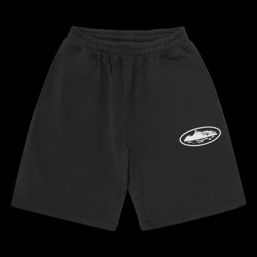 Corteiz Island Puff Print Sweatshort 'Black'