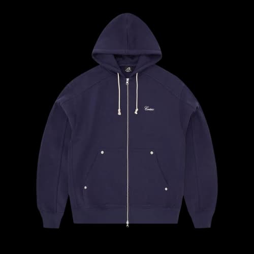 Corteiz Ardwear Work Zip Hoodie 'Navy'
