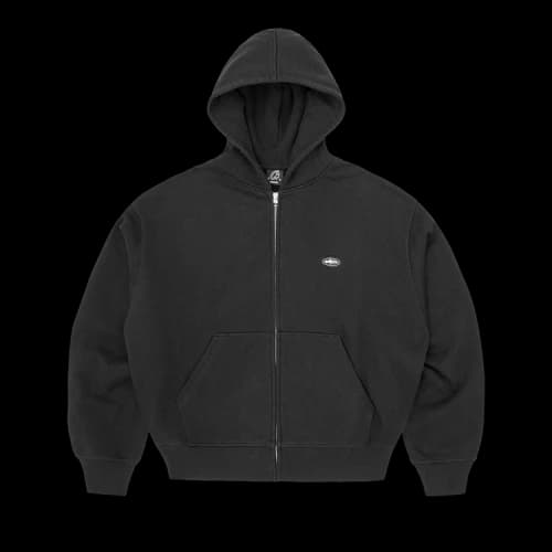 Corteiz Mini Island Zip Hoodie 'Black'