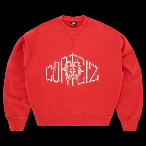Corteiz Sophomore Crewneck 'Red'