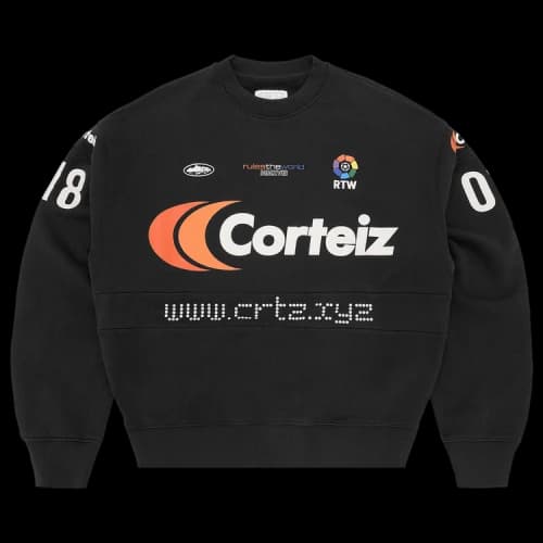 Corteiz Sponsors Crewneck 'Black'