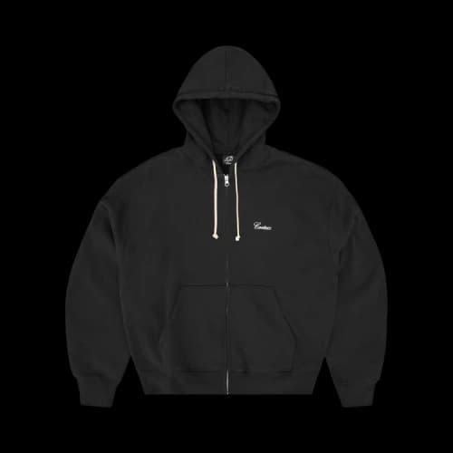 Corteiz Gabriel Moses Zip Hoodie 'Black'