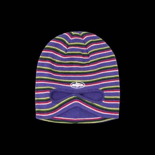 Corteiz Peek-A-Beanie 'Navy Multi'