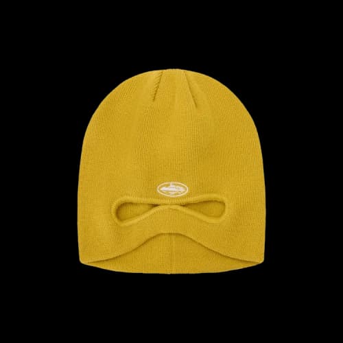 Corteiz Peek-A-Beanie 'Mustard'