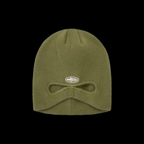 Corteiz Peek-A-Beanie 'Olive'
