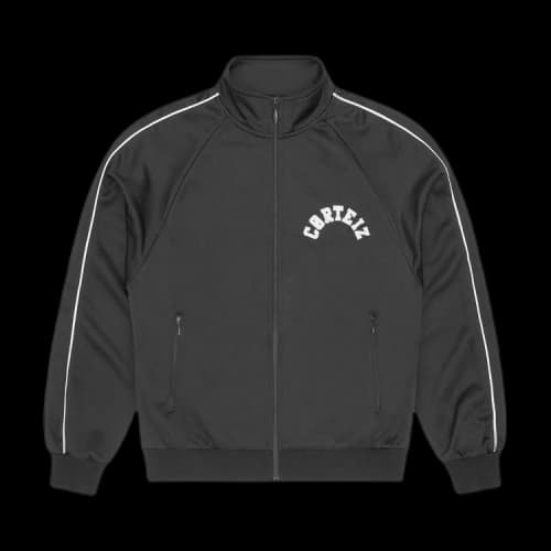 Corteiz Crest Arch Track Jacket 'Black'