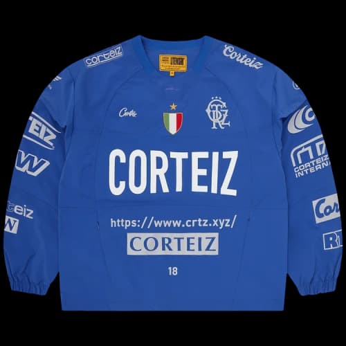 Corteiz Sponsors Training Pullover 'Blue'