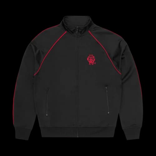 Corteiz 3 Star Crest Track Jacket 'Black'