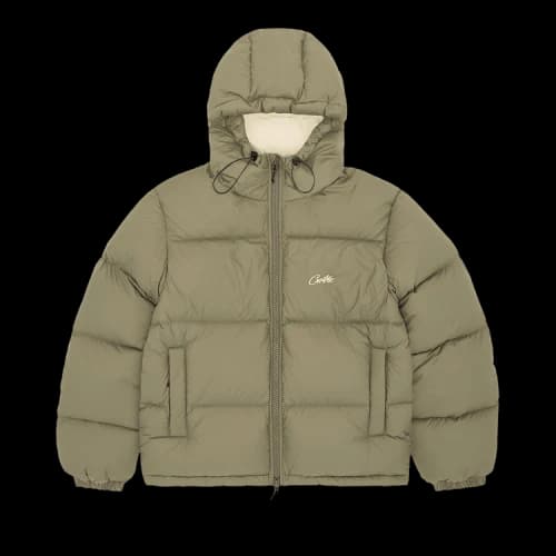 Corteiz Bolo Down Jacket 'Olive'