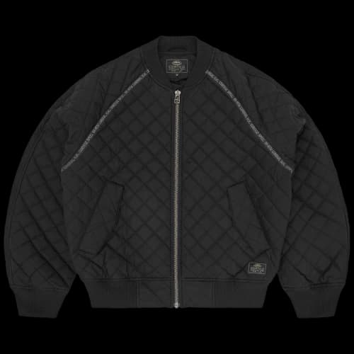 Corteiz Quilted Exchange Bomber 'Black'
