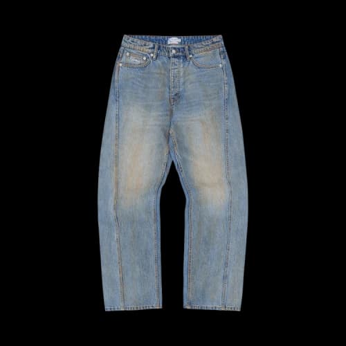 Corteiz Ardwear Panel Baggy Jeans 'Washed Indigo'