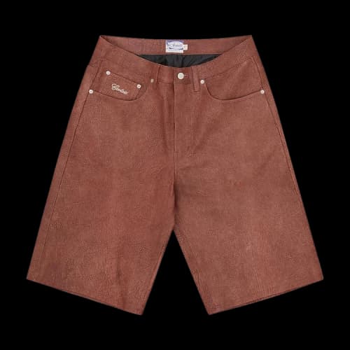 Corteiz Ardwear Leather Short 'Rust'