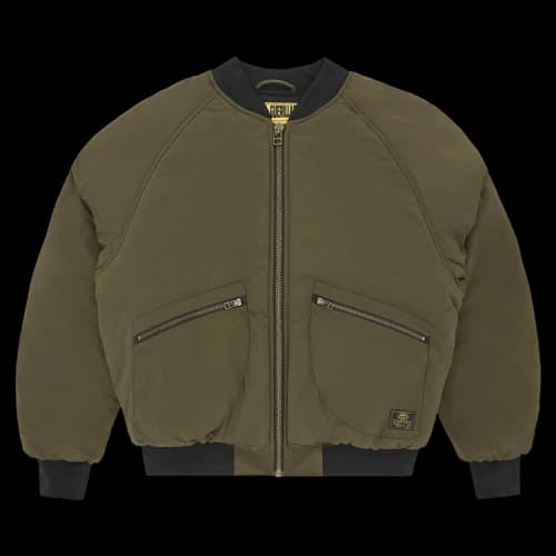 Corteiz Guerillaz Heavy Duty Bomber 'Olive'